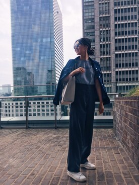 うえむら あやのさん（レディース・165cm）の秋コーディネート