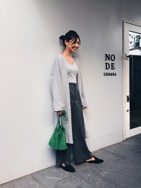 うえむら あやのさん（レディース・165cm）の秋コーディネート