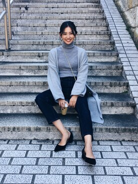 うえむら あやのさん(レディース・165cm)の秋コーディネート