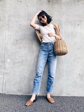 うえむら あやのさん（レディース・165cm）の春コーディネート