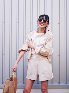 うえむら あやのさん(レディース・165cm)の春コーディネート