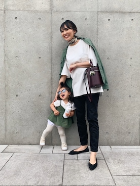 うえむら あやのさん（レディース・165cm）の春コーディネート