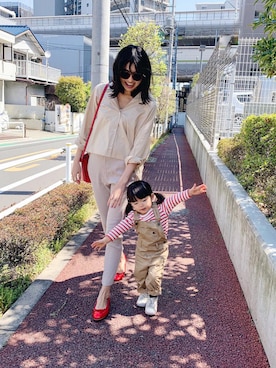 うえむら あやのさん(レディース・165cm)の春コーディネート