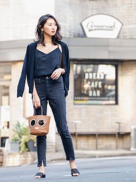 うえむら あやのさん（レディース・165cm）の春コーディネート