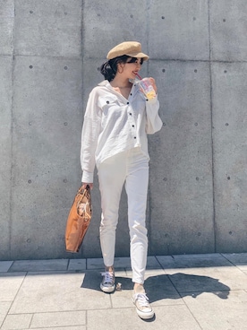 うえむら あやのさん（レディース・165cm）の春コーディネート