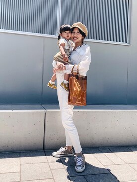 うえむら あやのさん（レディース・165cm）の春コーディネート