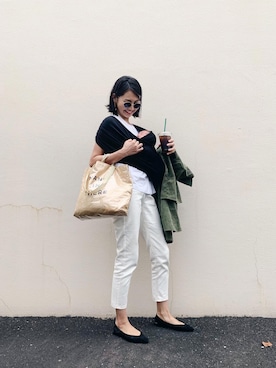 うえむら あやのさん（レディース・165cm）の秋コーディネート