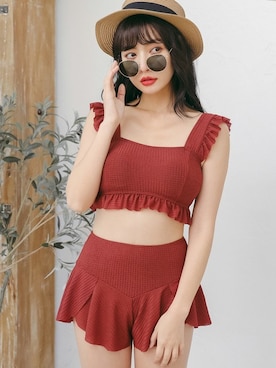 「CICIBELLA（シーシーベラ）のアイテム」を使った、CICIBELLAさん（レディース・167cm）の春コーディネート