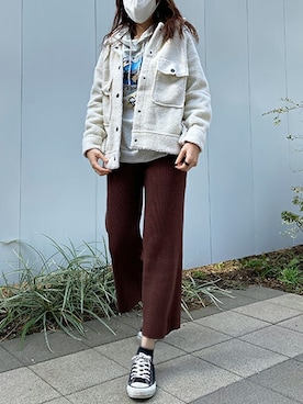 「CICIBELLA（シーシーベラ）のアイテム」を使った、CICIBELLAさん（レディース・163cm）の秋コーディネート