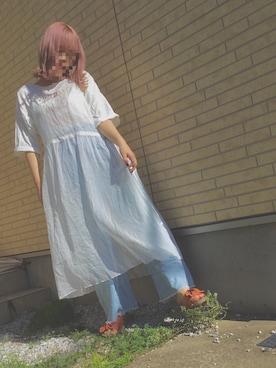아야카さん（レディース・160cm）の夏コーディネート