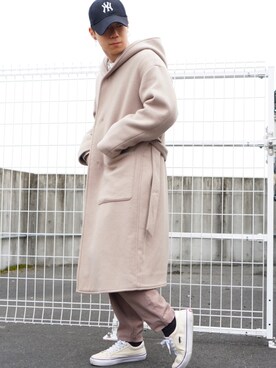 「HARE（ハレ）のアイテム（その他アウター）」を使った、りょた　　さん（メンズ・167cm）の冬コーディネート