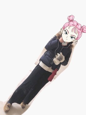 丸子是我呀さんのコーディネート