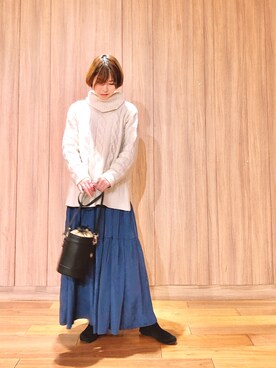 myuca5さん(レディース・156cm)の冬コーディネート