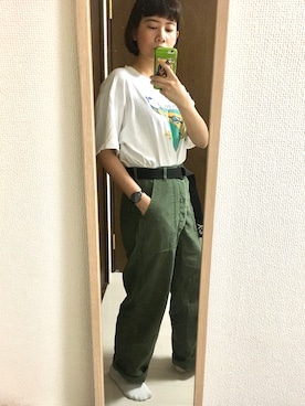 「KOMONO.」｜アニタ チン | AnitaChenさん（レディース・166cm）の夏コーディネート