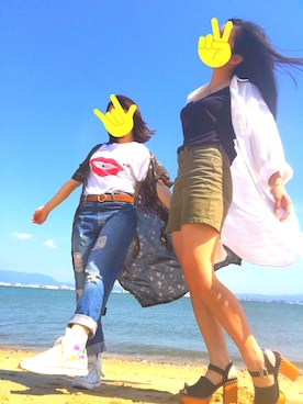 Rinaさん(レディース・150cm)の夏コーディネート