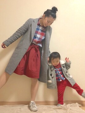 りぃさん（レディース・153cm）の冬コーディネート