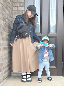 りぃさん（レディース・154cm）の秋コーディネート