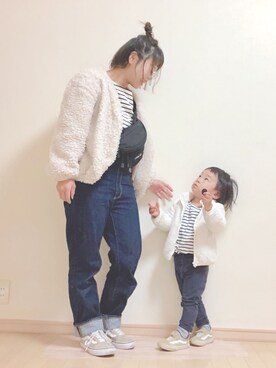 りぃさん（レディース・154cm）の秋コーディネート