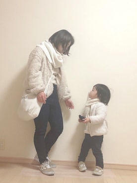 りぃさん（レディース・154cm）の冬コーディネート