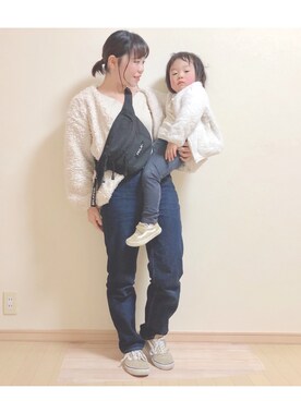 りぃさん（レディース・154cm）の冬コーディネート