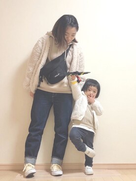 りぃさん（レディース・154cm）の春コーディネート