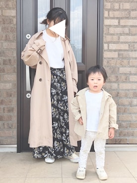 「hungry heart（ハングリーハート）のアイテム」を使った、りぃさん（レディース・154cm）の春コーディネート