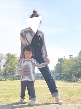 「hungry heart（ハングリーハート）のアイテム」を使った、りぃさん（レディース・154cm）の春コーディネート