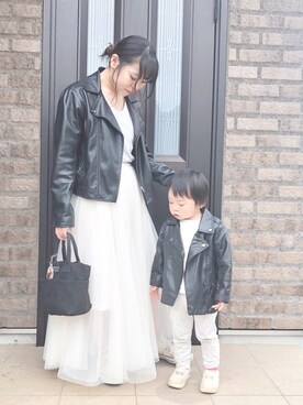 「hungry heart（ハングリーハート）のアイテム」を使った、りぃさん（レディース・154cm）の春コーディネート