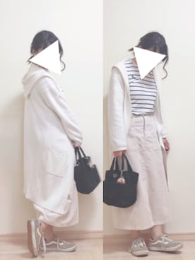 りぃさん(レディース・154cm)の春コーディネート