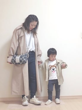 「hungry heart（ハングリーハート）のアイテム」を使った、りぃさん（レディース・154cm）の春コーディネート