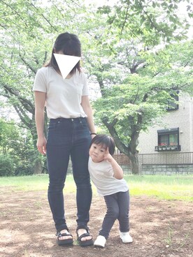 「hungry heart（ハングリーハート）のアイテム」を使った、りぃさん（レディース・154cm）の春コーディネート
