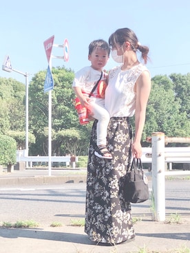 りぃさん（レディース・154cm）の夏コーディネート