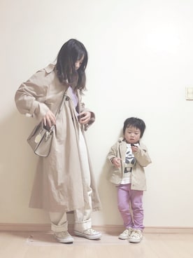 りぃさん（レディース・154cm）の秋コーディネート