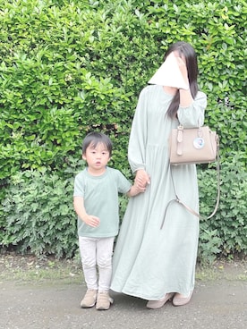 りぃさん（レディース・154cm）の春コーディネート