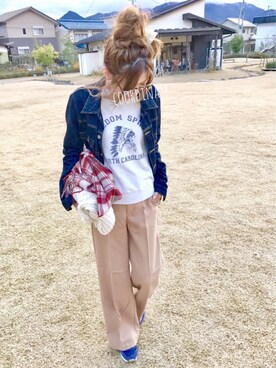 ♡ᵕ̈ m *⑅୨୧さん（レディース・167cm）の冬コーディネート