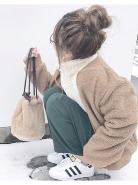 ♡ᵕ̈ m *⑅୨୧さんのコーディネート