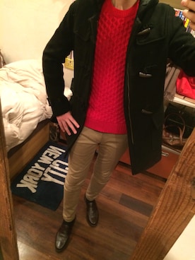 ダニさん（メンズ・178cm）の冬コーディネート