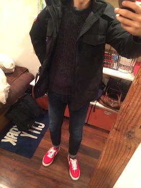 ダニさん（メンズ・178cm）の冬コーディネート