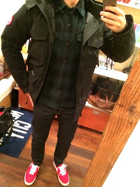 ダニさん（メンズ・178cm）の冬コーディネート