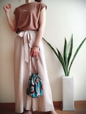 hachi23さん（レディース・158cm）の夏コーディネート