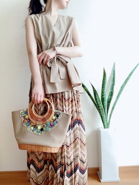 hachi23さん(レディース・158cm)の夏コーディネート