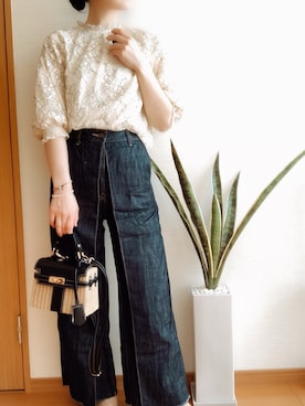 「Millennial Generation（ミレニアルジェネレーション）のアイテム」を使った、hachi23さん（レディース・158cm）の春コーディネート