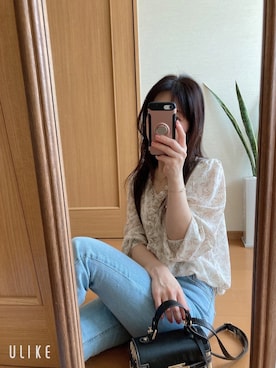 「Millennial Generation（ミレニアルジェネレーション）のアイテム」を使った、hachi23さん（レディース・158cm）の春コーディネート