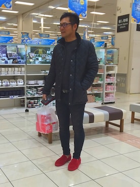 「DSQUARED2（ディースクエアード）のアイテム（その他アウター）」を使った、freedom89さん（メンズ・178cm）の春コーディネート