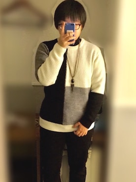 「ボーイッシュ」｜志月さん（メンズ・153cm・20代）の冬コーディネート