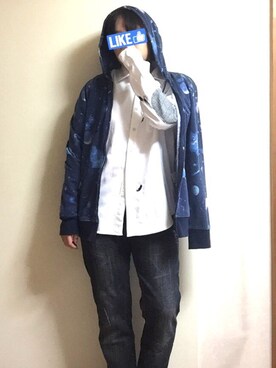 「ボーイッシュ」｜志月さん（メンズ・153cm・20代）の秋コーディネート