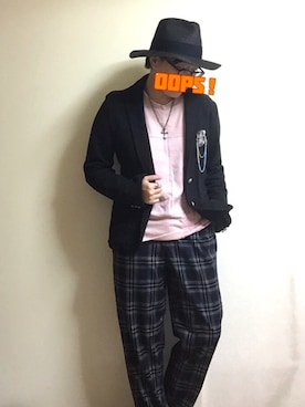 「ボーイッシュ」｜志月さん（メンズ・153cm・20代）の秋コーディネート
