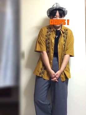 「ボーイッシュ」｜志月さん（メンズ・153cm・20代）の夏コーディネート