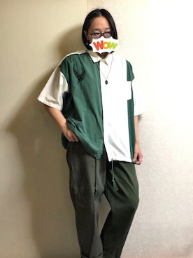 「ボーイッシュ」｜志月さん（メンズ・153cm・20代）の夏コーディネート