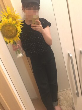 「FREAK'S STORE（フリークスストア）のアイテム（ハンチング/ベレー帽）」を使った、ayummmさん（レディース・164cm）の夏コーディネート